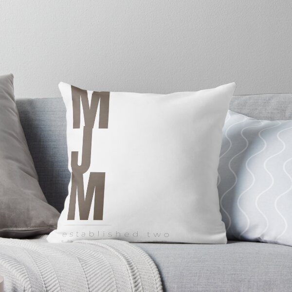 Item preview, MJM Stacked Vertical — Premium Monogram Typography Design designed and sold by zen-mart.