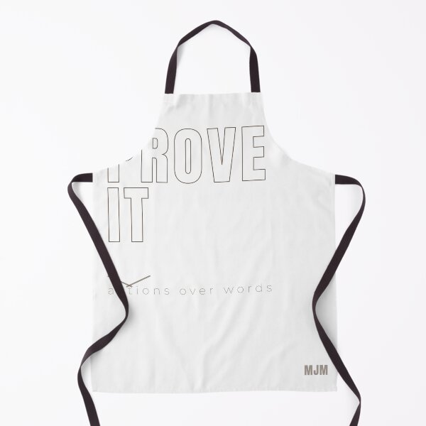 Item preview, MJM Outline Type — Actions Over Words Monogram Design designed and sold by zen-mart.