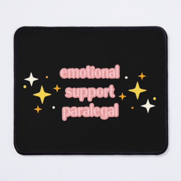 Item preview, Emotional Support Paralegal designed and sold by nickiibird.