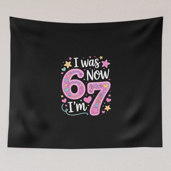 Item preview, 7Th Birthday Meme I Was 6 Now Im 7 designed and sold by Happycapyco.