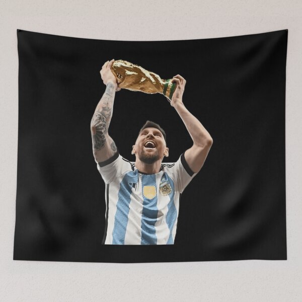 Item preview, Lionel Messi Lifting The World Cup designed and sold by ay3ja3y.