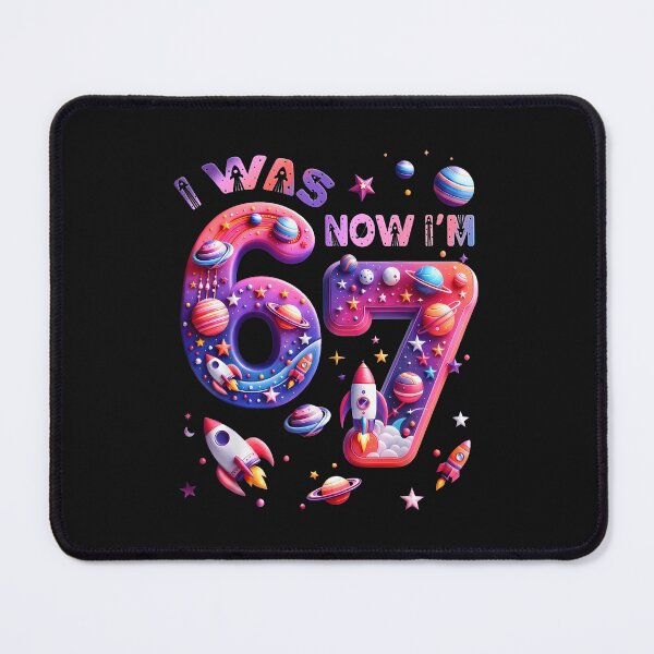Item preview, I Was 6 Now Im 7 6 7 Meme 7Th Birthday designed and sold by Happycapyco.