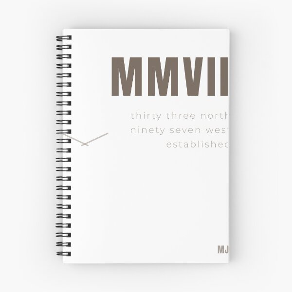 Item preview, MJM Coordinate Lock — GPS Grid Monogram Design designed and sold by zen-mart.