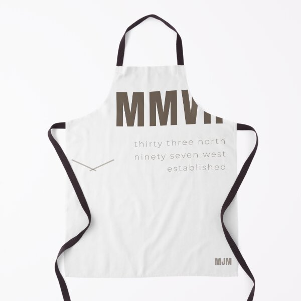 Item preview, MJM Coordinate Lock — GPS Grid Monogram Design designed and sold by zen-mart.