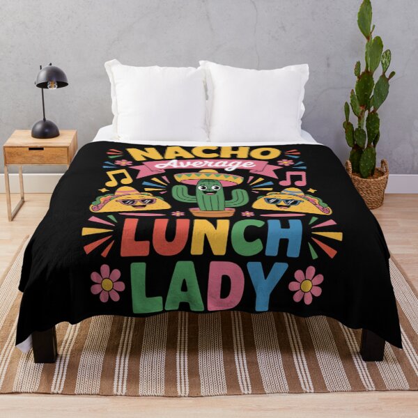 Item preview, Nacho Average Lunch Lady - Funny Mexican School Cafeteria Art designed and sold by AndreaOrtegaS.