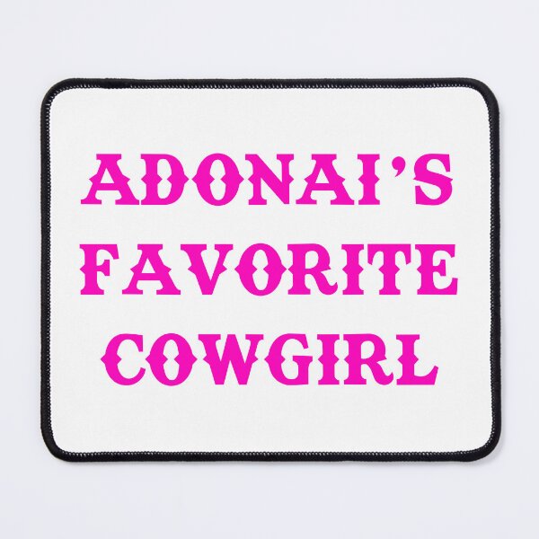 Item preview, “Adonai’s Favorite Cowgirl” Merch designed and sold by stickersbydeb.