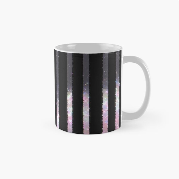 Item preview, Iridescent Silver Glitter Stripes designed and sold by bubblegoth.