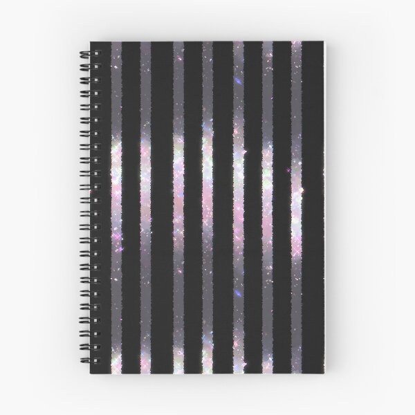 Item preview, Iridescent Silver Glitter Stripes designed and sold by bubblegoth.