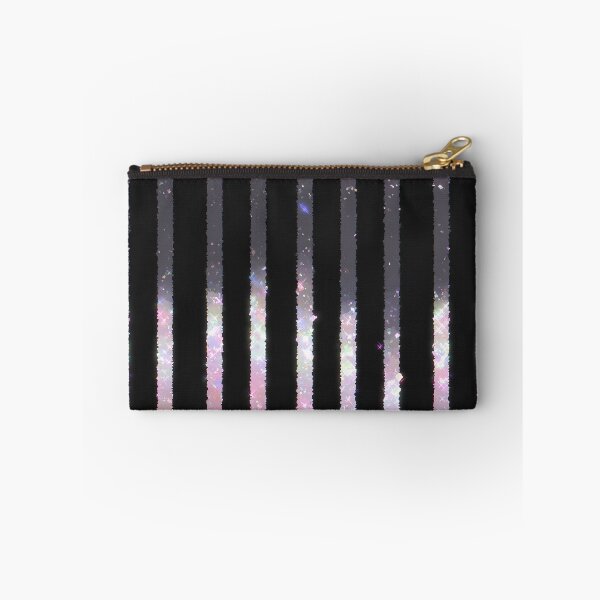Item preview, Iridescent Silver Glitter Stripes designed and sold by bubblegoth.