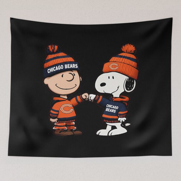 Artikelvorschau, Chicago Bears Snoopy Football Cartoon entworfen und verkauft von Jomnarak.