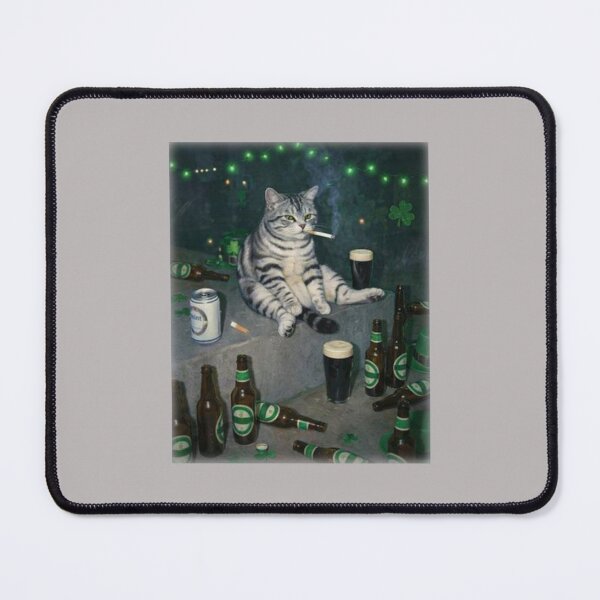Item preview, Cat Funny St Patricks Day designed and sold by Joneneee.