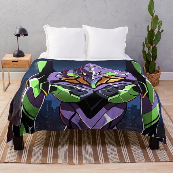 Item preview, Evangelion Unit 01 Neon Genesis Evangelion Anime Mecha Urban Battle designed and sold by TanglenRabbit.