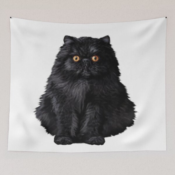 Item preview, Fat Black Cat designed and sold by PhreshPickt.