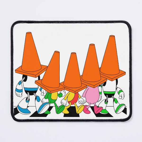 Item preview, Abbey Road Aliens | Retro Cartoon Space Men Crossing Graphic designed and sold by pixelspaperslab.