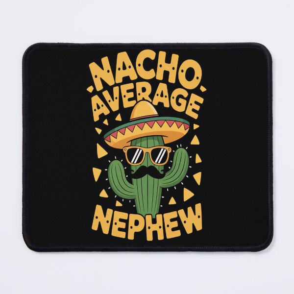 Item preview, Nacho Average Nephew - Funny Retro Mexican Cactus Art designed and sold by AndreaOrtegaS.