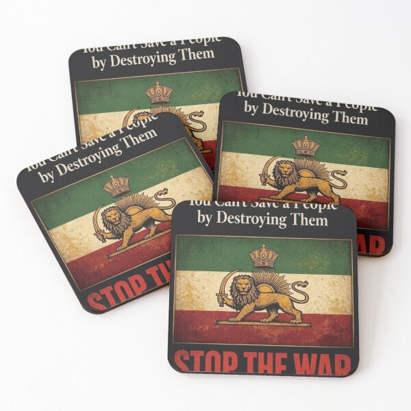 Item preview, You Can't Save a People by Destroying Them — Free Iran Stop The War designed and sold by wilnickvisuals.
