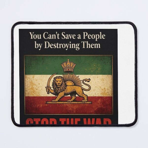 Item preview, You Can't Save a People by Destroying Them — Free Iran Stop The War designed and sold by wilnickvisuals.