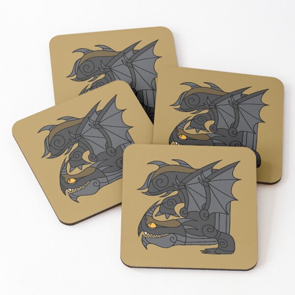 Item preview, Night Terror Inspired HTTYD Stylized Black Dragon designed and sold by MysticLaceArt.