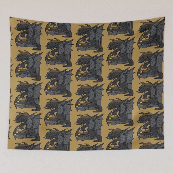 Item preview, Night Terror Inspired HTTYD Stylized Black Dragon designed and sold by MysticLaceArt.