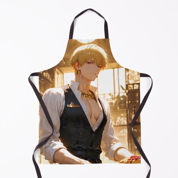 Item preview, Ambiente del café dorado del anime Gilgamesh Fate Stay Night designed and sold by TanglenRabbit.