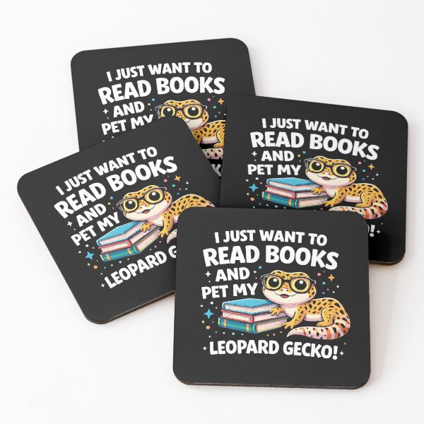 Item preview, I just want to read books and pet my leopard gecko designed and sold by JODYSMORGAN.