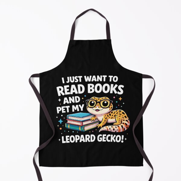 Item preview, I just want to read books and pet my leopard gecko designed and sold by JODYSMORGAN.
