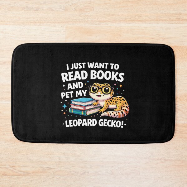 Item preview, I just want to read books and pet my leopard gecko designed and sold by JODYSMORGAN.