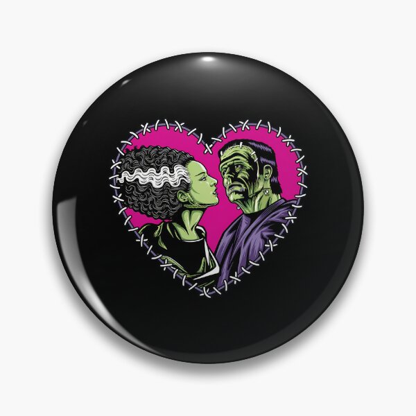 Item preview, Monsters - Frankensteins And Brides - Stitched Heart designed and sold by Jomnarak.