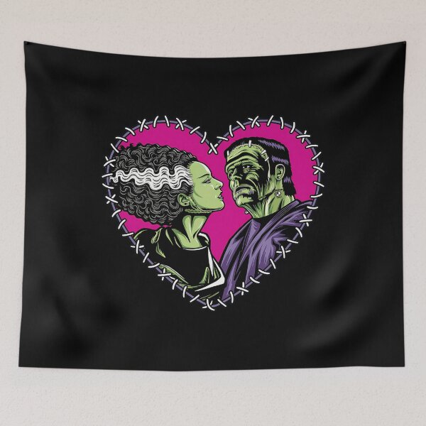 Item preview, Monsters - Frankensteins And Brides - Stitched Heart designed and sold by Jomnarak.