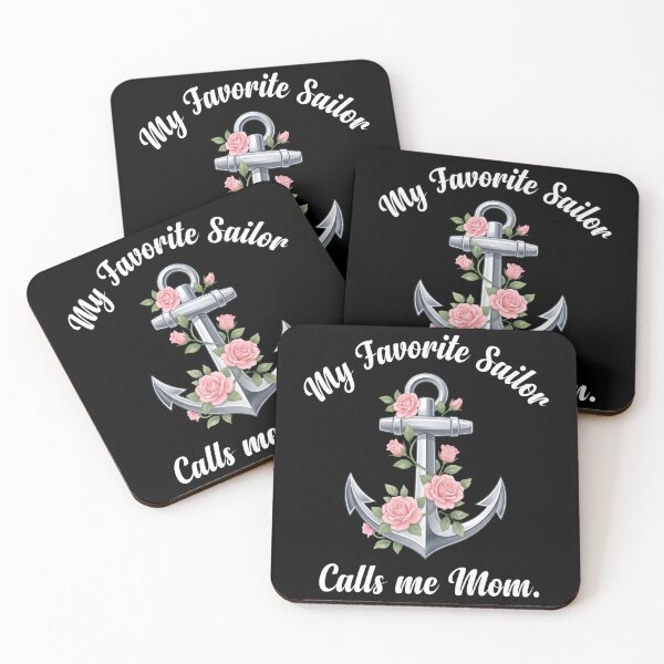 Item preview, Floral Favorite Proud Sailor Mom Wife US Mom's Mother Day designed and sold by OlakunleOloroz.