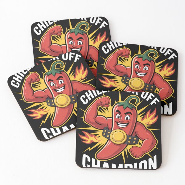 Item preview, Funny Chili Cook Off Champion Chef Peppers Spicy Food  designed and sold by JulieEldredge.