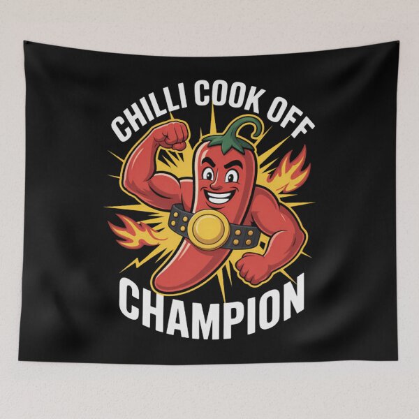 Item preview, Funny Chili Cook Off Champion Chef Peppers Spicy Food  designed and sold by JulieEldredge.