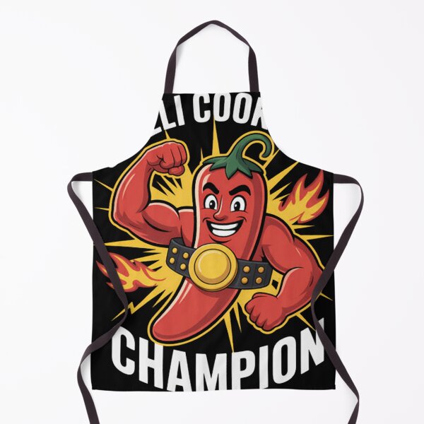 Item preview, Funny Chili Cook Off Champion Chef Peppers Spicy Food designed and sold by JulieEldredge.