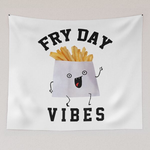 Item preview, Funny Fry Day Vibes  designed and sold by HeidiCavinaw1.