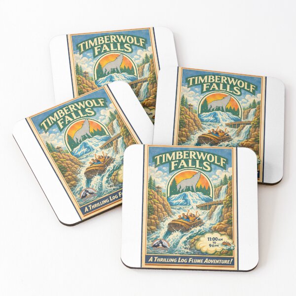 Item preview, Timberwolf Falls - Canada’s Wonderland designed and sold by Russell Designs.