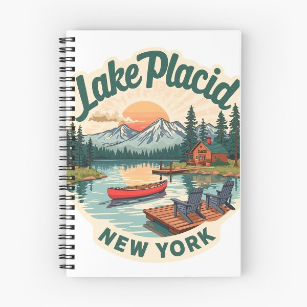 Item preview, Lake Placid New York designed and sold by PamLeeDesign.
