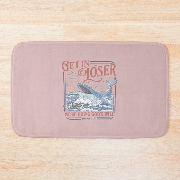 Item preview, Get in Loser We're Doing God's Will Funny Christian, Jonah and the Whale Bible Verse designed and sold by Joneneee.