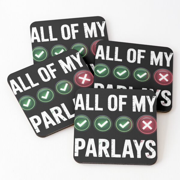 Item preview, Funny Gambling Sports Betting Parlay Can_t Win Joke designed and sold by JulieEldredge.
