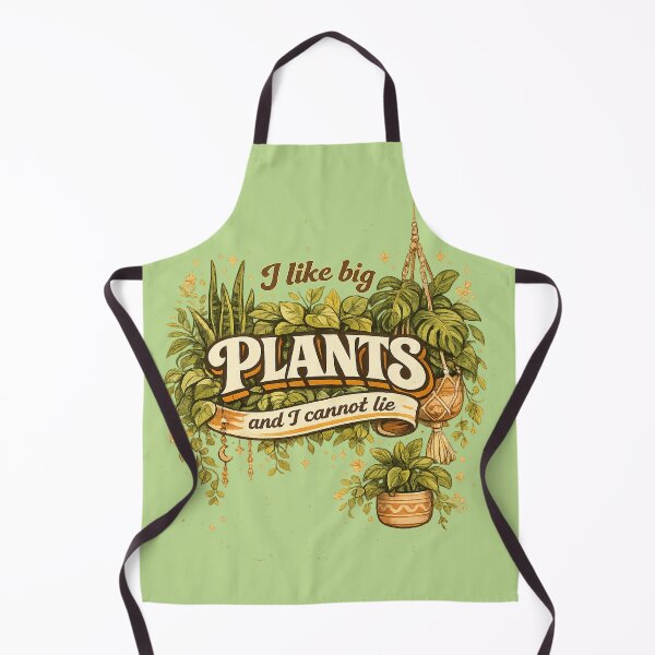 Item preview, I Like Big Plants and I Cannot Lie Boho Botanical Music Pun Design designed and sold by Heather's Creative Apparel.