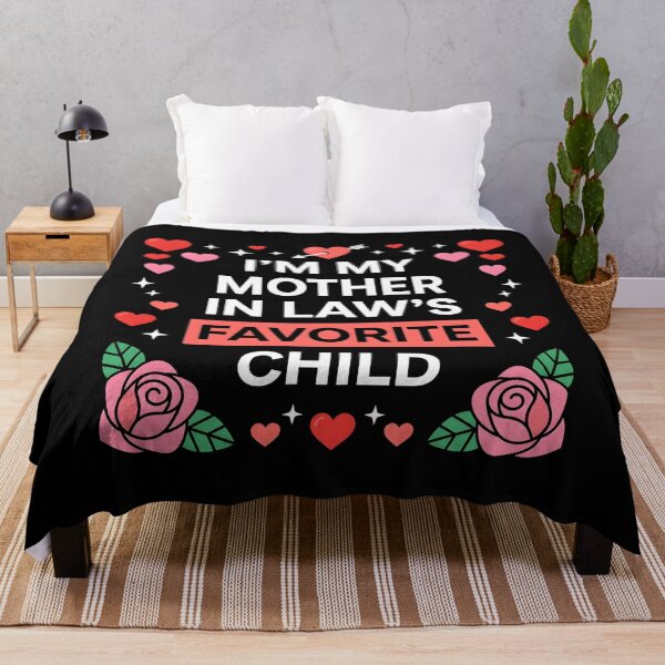 Item preview, Hearts Valentine Day I'm My Mother in Laws Favorite Child designed and sold by OlakunleOloroz.