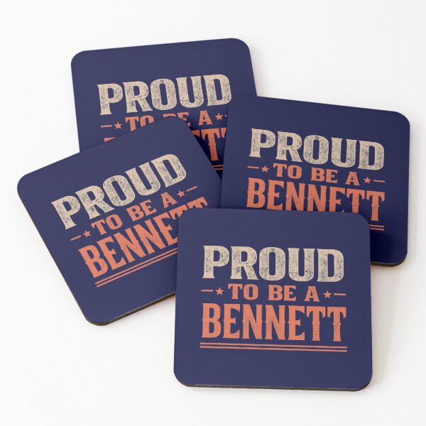 Item preview, Proud To Be A Bennett Vintage Surname Heritage designed and sold by EchoPrint Co..