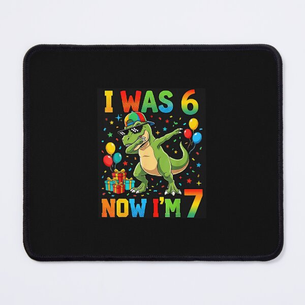 Item preview, I Was 6 Now I'M 7 Birthday designed and sold by Cokonatss.