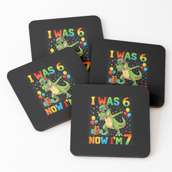 Item preview, I Was 6 Now I'M 7 Birthday designed and sold by Cokonatss.