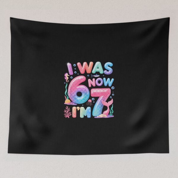 Item preview, I Was 6 Now I'M 7 Year Old designed and sold by Cokonatss.