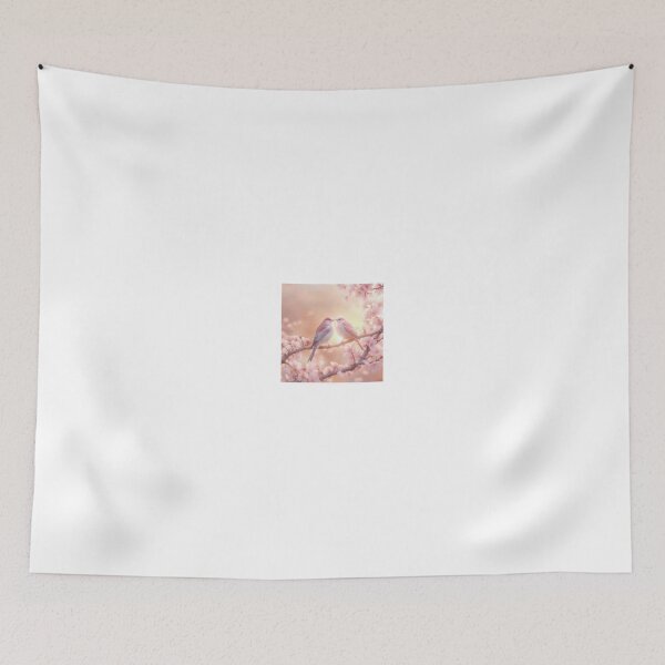 Item preview, Love Birds Forming a Heart designed and sold by donndostudio.