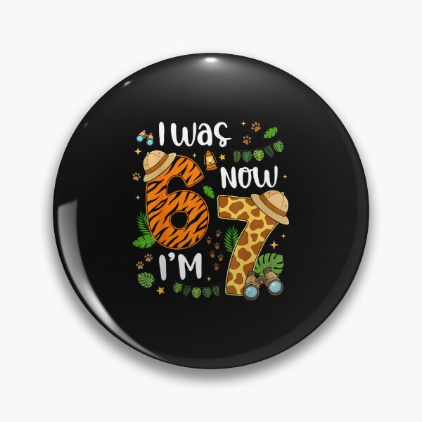 Item preview, I Was 6 Now I'M 7 Birthday designed and sold by Cokonatss.