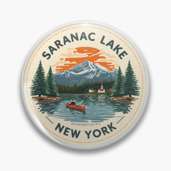 Item preview, Saranac Lake New York Adirondacks designed and sold by PamLeeDesign.