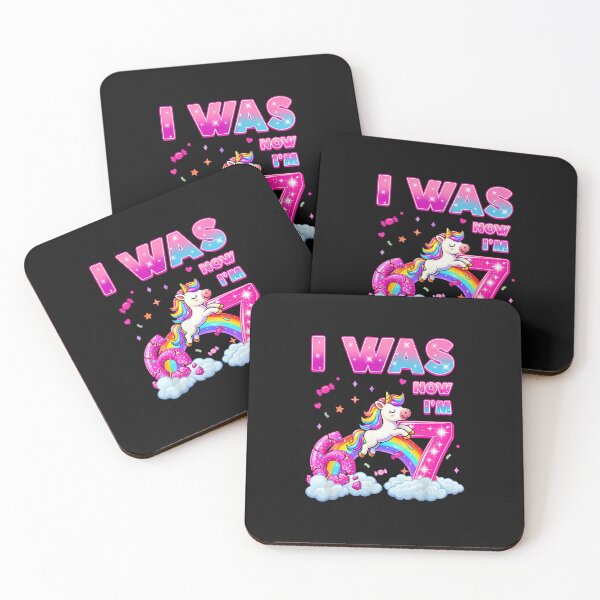 Item preview, 7 Years Old I Was 6 Now I'M 7 Birthday designed and sold by Cokonatss.