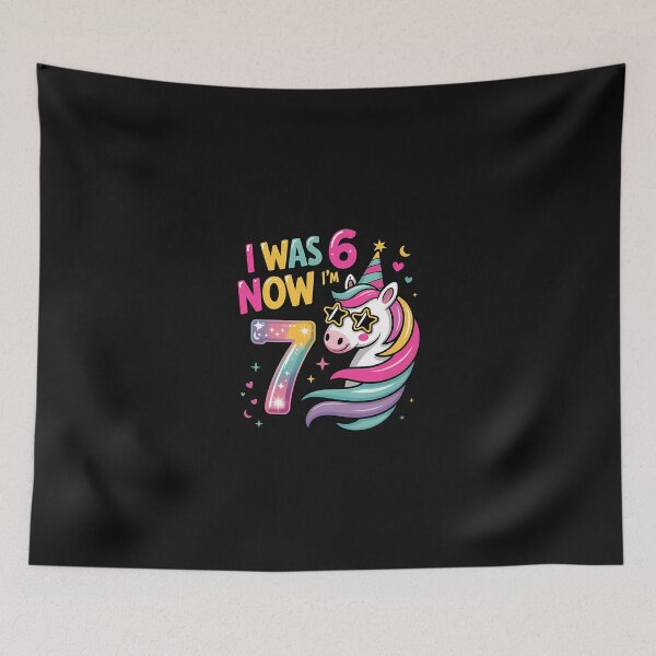 Item preview, Unicorn I Was 6 Now I'M 7  designed and sold by Cokonatss.