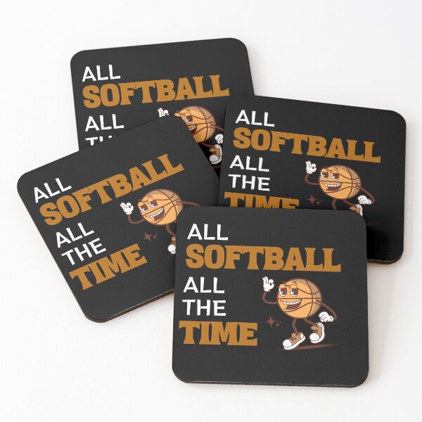 Item preview, All Softball All The Time Game Day Matching Group designed and sold by stylboutique.